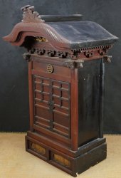 Antique Buddhist shrine 1880