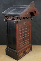 Antique Buddhist shrine 1880