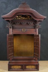 Antique Buddhist shrine 1880