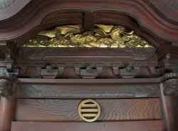 Antique Buddhist shrine 1880