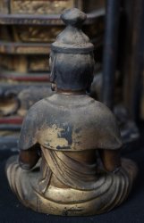 Antique Butsuzo sculpture 1800