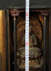 Antique Butsuzo sculpture 1800
