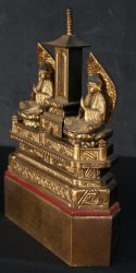 Antique Butsuzo shrine 1800
