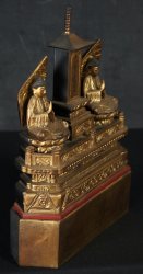 Antique Butsuzo shrine 1800