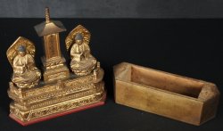 Antique Butsuzo shrine 1800