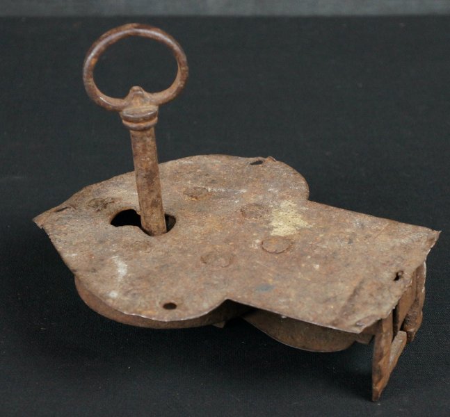 Antique chest padlock 1800