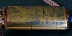 Antique Edo lacquer inro 1700s