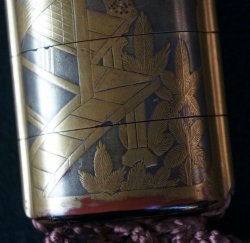 Antique Edo lacquer inro 1700s