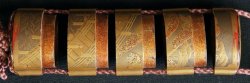 Antique Edo lacquer inro 1700s