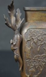 Antique floral bronze 1850