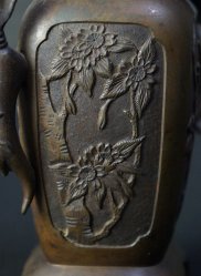 Antique floral bronze 1850