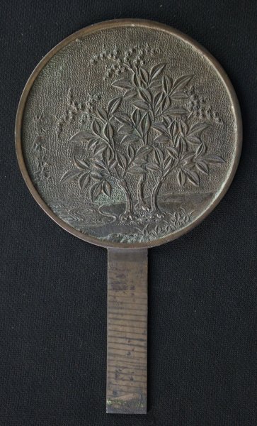 Antique floral mirror 1800