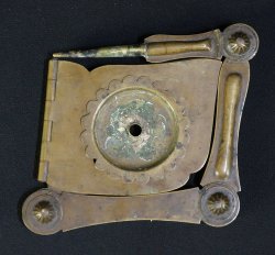 Antique folding Shokudai 1800