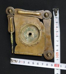 Antique folding Shokudai 1800