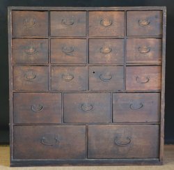 Antique Hikidashi-Tansu 1827