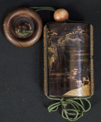 Antique Inro lacquer 1800