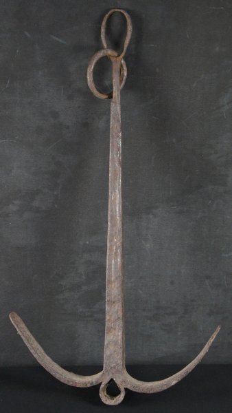 Antique Japan anchor 1800