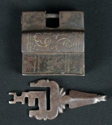 Antique Japan padlock 1700