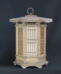 Andon lantern wood 1900