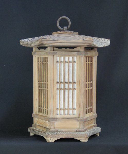 Andon lantern wood 1900