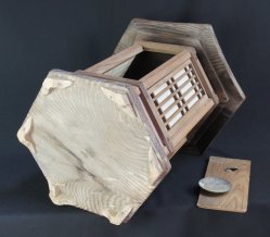 Andon lantern wood 1900