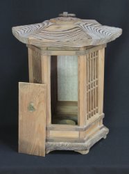 Andon lantern wood 1900