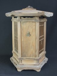 Andon lantern wood 1900