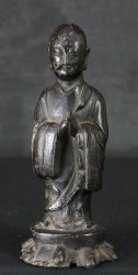 Jizobusatsu Buddhist bronze XV C