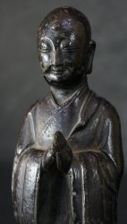 Jizobusatsu Buddhist bronze XV C