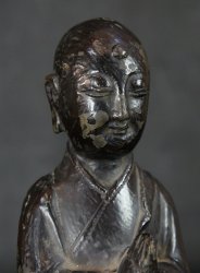 Jizobusatsu Buddhist bronze XV C