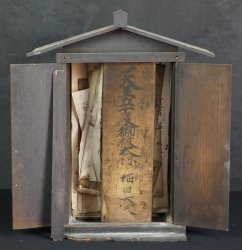 Antique Kamidana Edo craft 1800