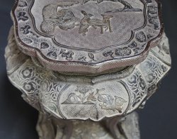 Antique Kibori Tsuikoku 1800 Edo