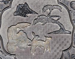 Antique Kibori Tsuikoku 1800 Edo