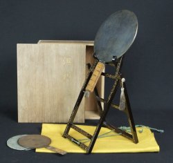 Antique Kyodai mirror 1850 Edo