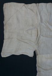 Antique linen Kimono Shinto 1800