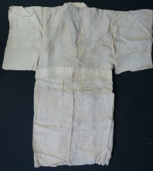 Antique linen Kimono Shinto 1800