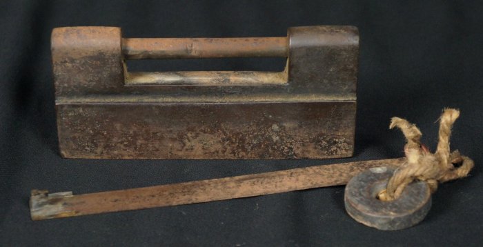 Antique lock 1850s