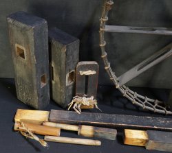 Antique Gifu loom 1800