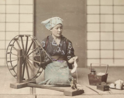 Antique Gifu loom 1800
