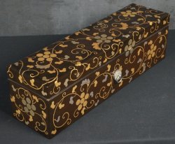 Antique Maki-e jewelry box 1880