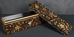 Antique Maki-e jewelry box 1880