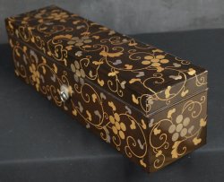 Antique Maki-e jewelry box 1880