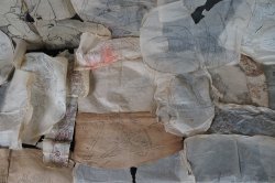 Antique manuscript sketch 1800