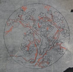 Antique manuscript sketch 1800