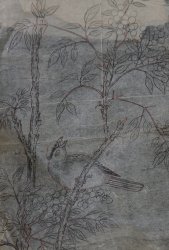 Antique manuscript sketch 1800