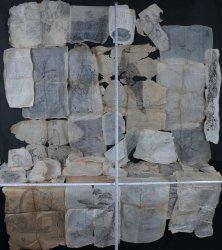 Antique manuscript sketch 1800