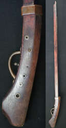 Antique musket 1700s