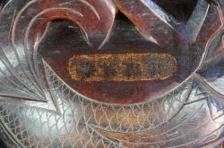 Antique Mokugyo bell 1800