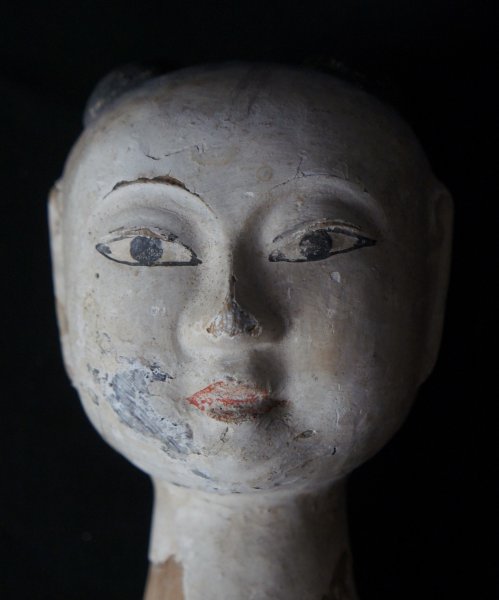 Antique Ningyo head 1800