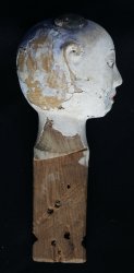 Antique Ningyo head 1800